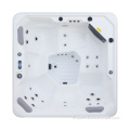 Massaggio di lusso Portable Whirlpool Bathtub Fibergas Spa